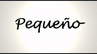 Pequeño – cortometraje